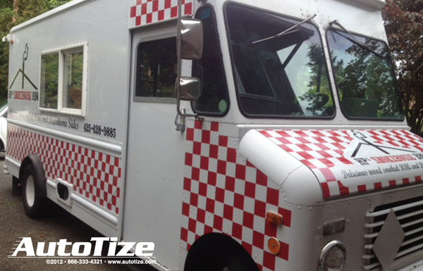 BBQ Food truck wrap from Autotize