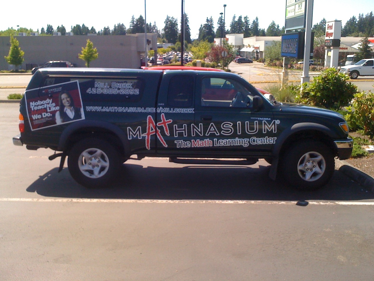 Mathnasium Learning Center Truck Fleet Wrap