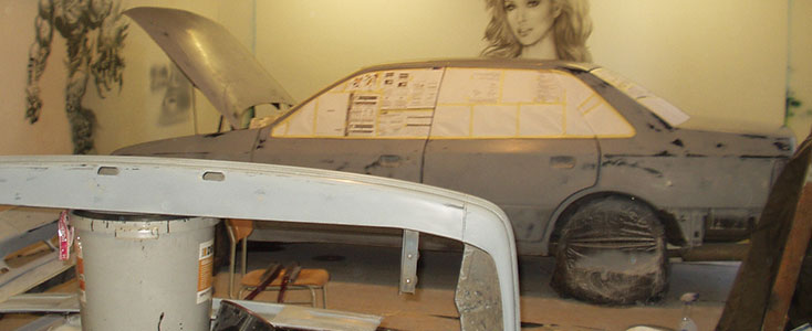 The Process of Painting a Car