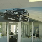 mercedes-dealership-wall-graphic